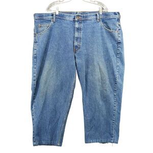 Key Denim Shorts Mens Size 44x28 Blue Denim 5 Pocket Belt Loops